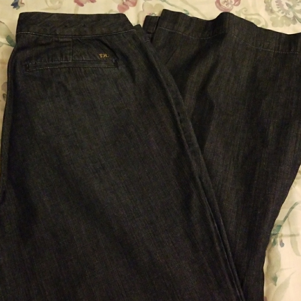 Tommy Hilfiger wide leg jeans!! 😍😍😍